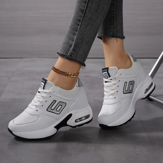 Damen Komfortable und stylische Freizeitsneaker mit dämpfendem Fußbett EB