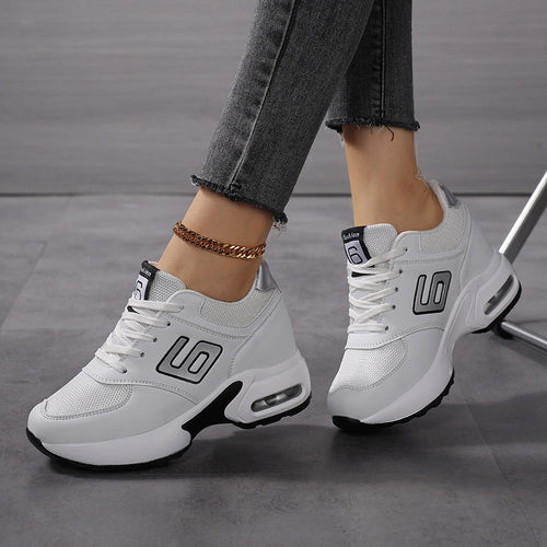 Damen Komfortable und stylische Freizeitsneaker mit dämpfendem Fußbett EB