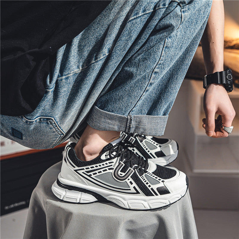 Damen Sportliche Laufschuhe mit atmungsaktiver Oberflächenstruktur und stützender Dämpfung EB
