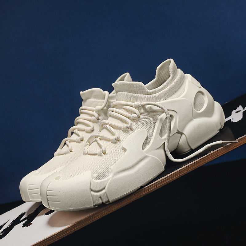 Damen Sportliche High-Performance Sneakers mit atmungsaktiver Strickoberfläche EB