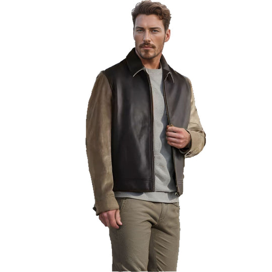 Herren modische Hybridjacke aus Cord EB