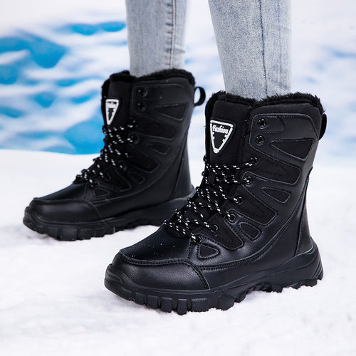 Damen Winterboots mit isolierendem Futter und rutschfester Laufsohle EB
