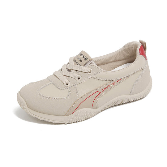 Damen sportliche Sneakers mit atmungsaktiver Mesh-Oberfläche und flexiblem Sohlenprofil EB