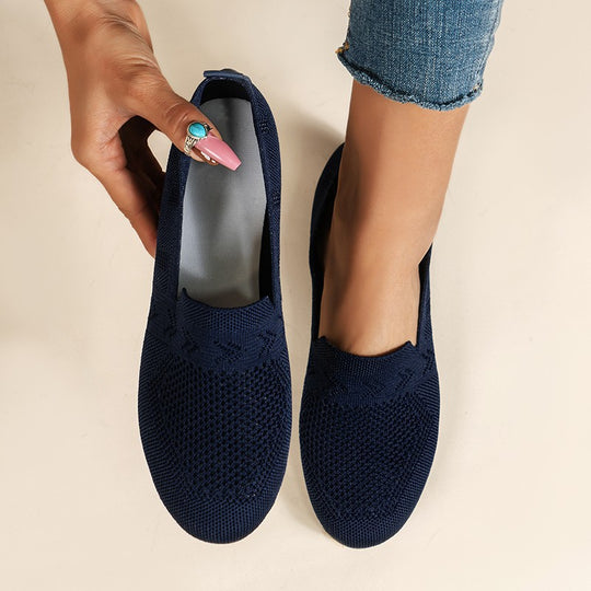Damen Atmungsaktive und flexible Slip-On Schuhe EB