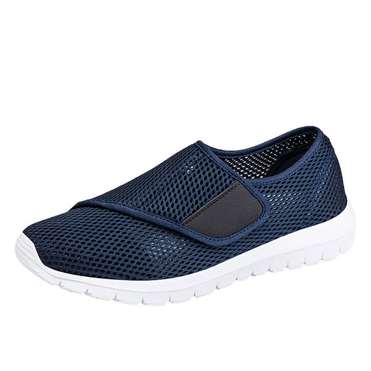 Damen Atmungsaktive Slip-On Sneakers mit flexiblem Netzdesign EB