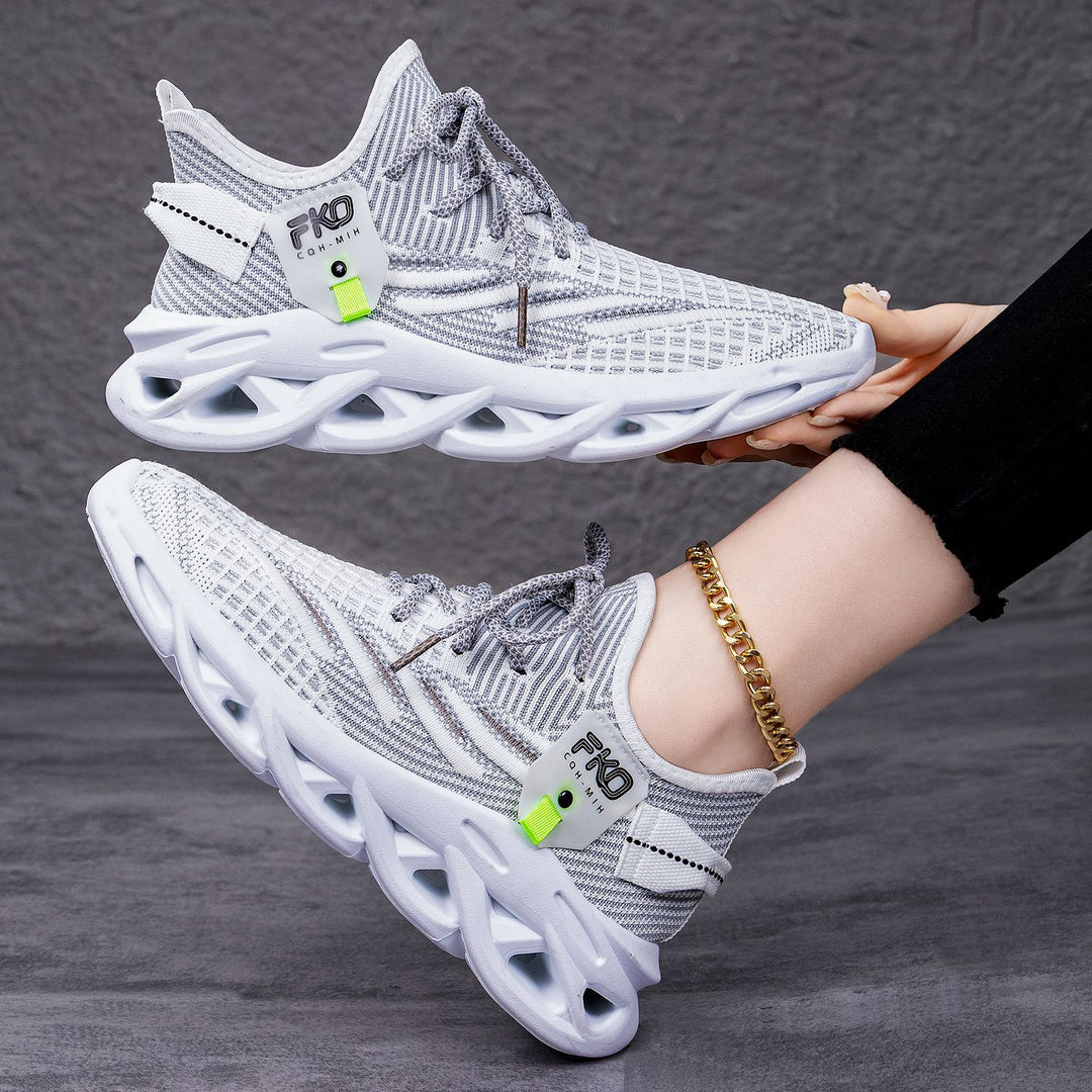 Damen Sportliche Laufschuhe mit atmungsaktiver Netzoberfläche und innovativem Dämpfungssystem EB