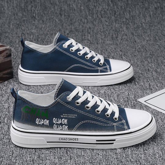 Damen Modische Sneaker mit grafischen Akzenten und bequemer Laufsohle EB