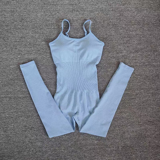 Damen Funktionsstrumpfhose mit Spaghettiträgern und hohem Bund EB