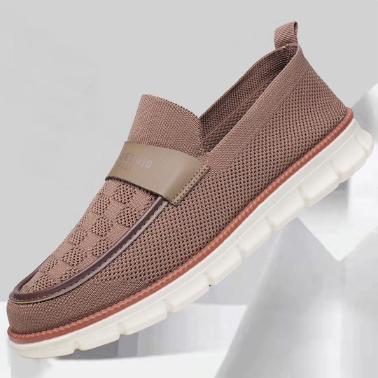 Damen Atmungsaktive Slip-On Sneakers mit flexibler Sohle EB