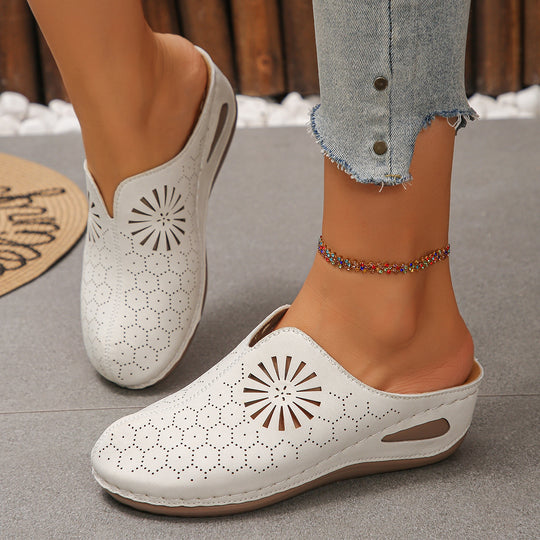 Damen Komfortable Clogs mit eleganter Durchlüftung EB