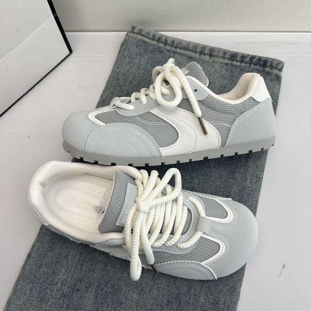 Damen Sportliche Sneakers mit atmungsaktiven Netzstrukturen und flexibler Sohle EB