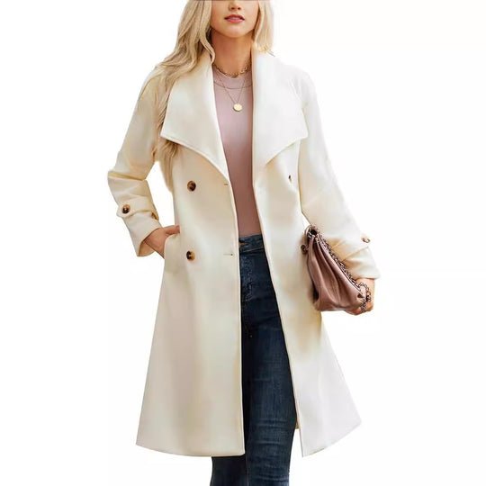 Damen Eleganter und bequemer Langmantel EB