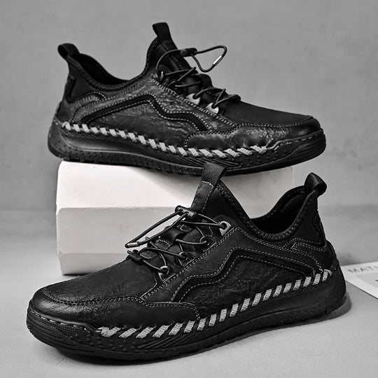 Herren Sportliche und atmungsaktive Freizeitschuhe mit elastischem Schnürsystem EB