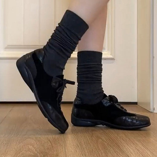 Damen modische Freizeitschuhe mit elegantem Schnürsystem EB