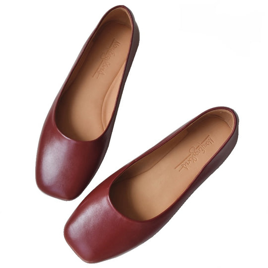 Damen Elegante Ballerinas mit rutschfester Sohle EB