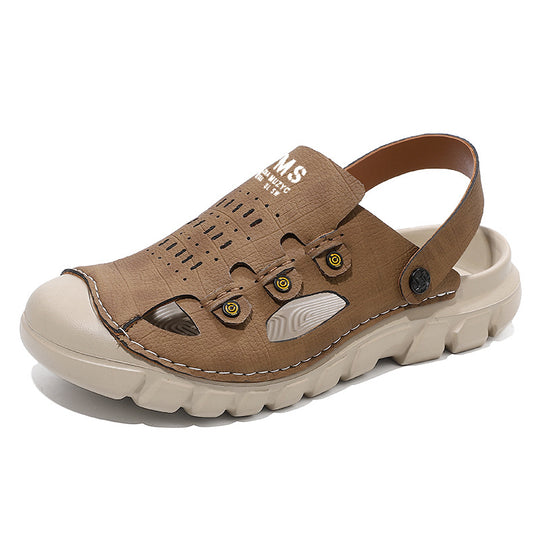 Herren Atmungsaktive Outdoor-Sandalen mit flexiblem Fußbett und rutschfester Sohle EB