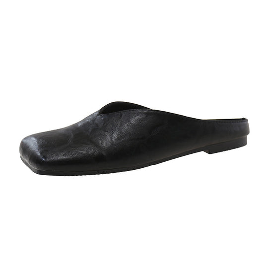 Damen Mules mit modischer metallic Oberfläche und ergonomischer Fußbettung EB
