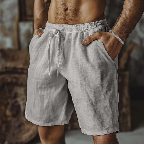 EB | Herren-Schnürshorts aus Baumwolle