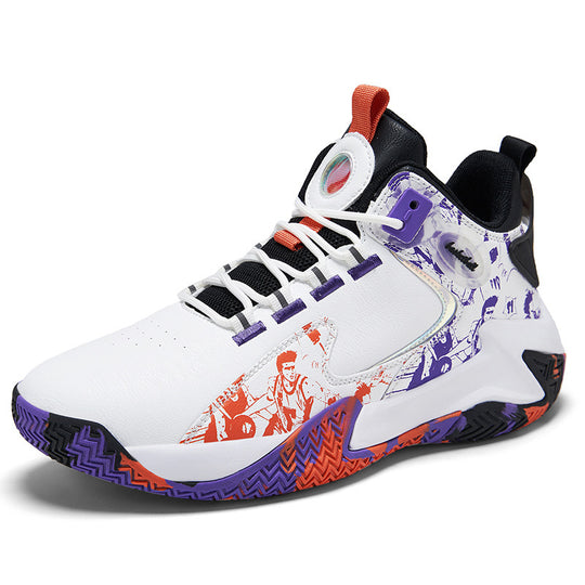 Damen Sportliche Basketball-Sneaker mit atmungsaktiver Oberflächenstruktur und dynamischer Dämpfungstechnologie EB