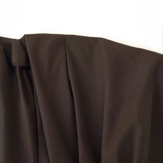 Damen Midikleid mit taillierbarem Bindegürtel und elegantem V-Ausschnitt EB