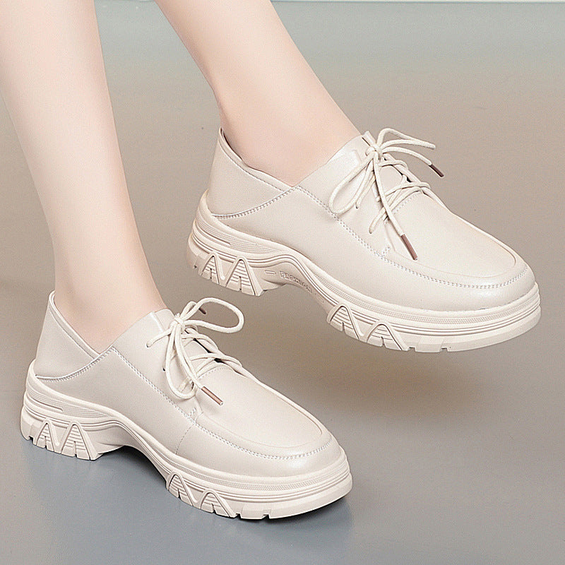Damen Komfortable Schnürschuhe mit rutschfester Sohle und modischem Design EB