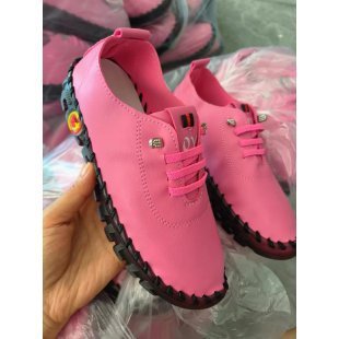 Damen  leichte Alltags-Slipper-Sneaker mit verdeckter Schnürung, elastischem Einstieg und griffiger Trailsohle EB