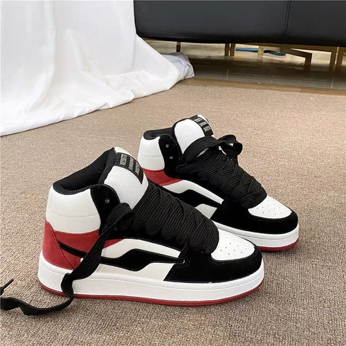 Damen High-Top Sneaker mit speziellem Tragekomfort und strapazierfähigem Obermaterial EB