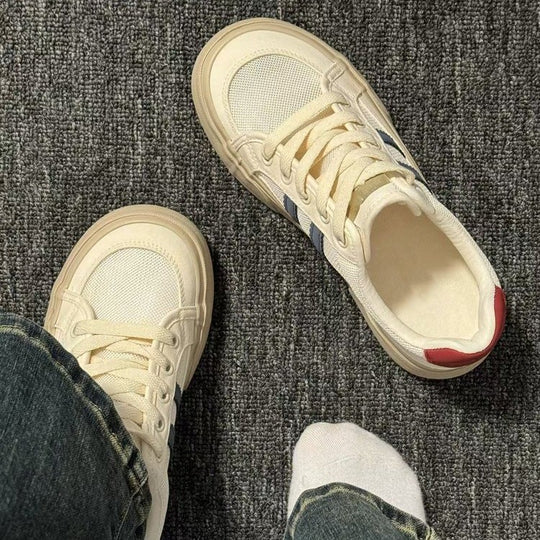 Damen Sneakers mit atmungsaktivem Netzobermaterial und dämpfender Sohle EB