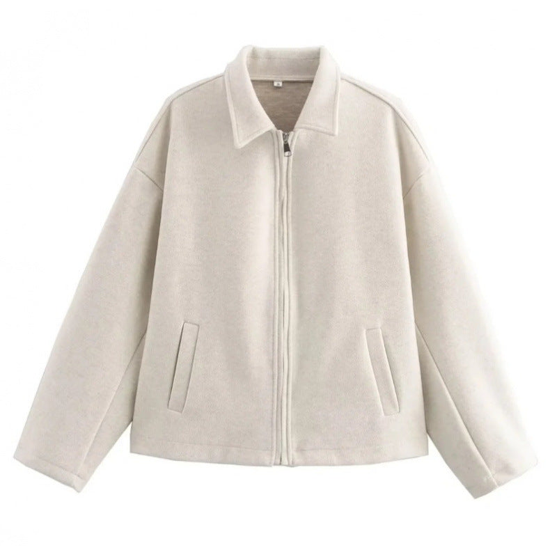 Damen lässige Steppjacke mit praktischen Taschen und elegantem Schnitt EB
