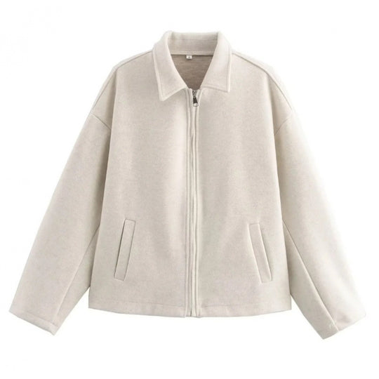 Damen lässige Steppjacke mit praktischen Taschen und elegantem Schnitt EB