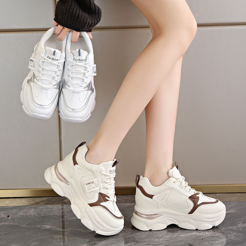 Damen Trendige Chunky Sneakers mit hohem Komfort EB