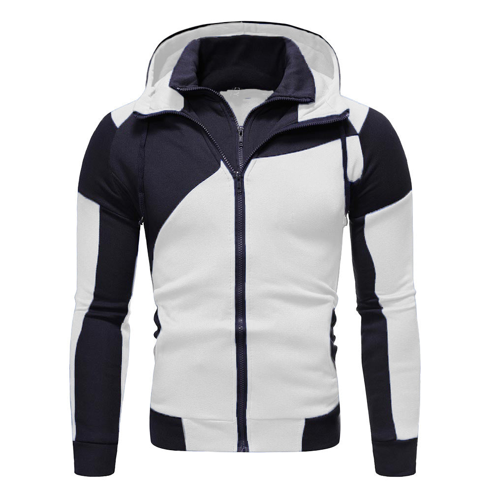 Damen Sportliche Kapuzenjacke mit hohem Kragen und praktischen Reißverschlusstaschen EB