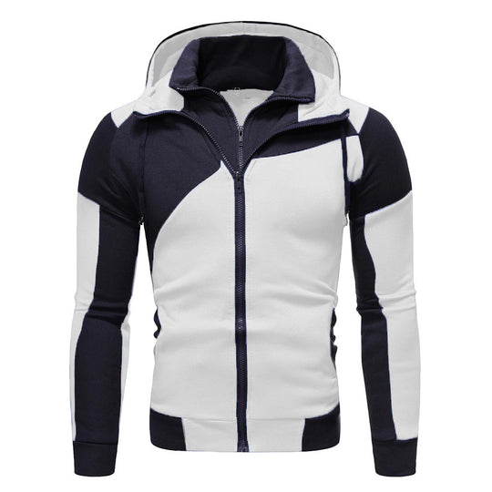 Damen Sportliche Kapuzenjacke mit hohem Kragen und praktischen Reißverschlusstaschen EB