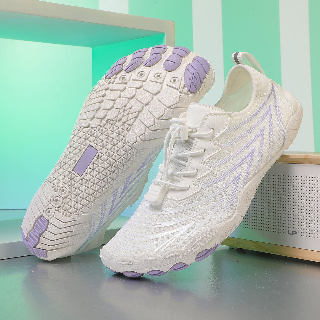 Damen Bunte Sportschuhe mit rutschfester Sohle und atmungsaktivem Obermaterial EB