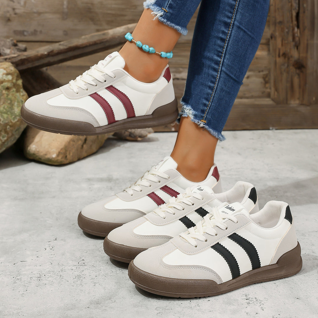 Damen Sneakers im sportlichen Vintage-Stil von EB