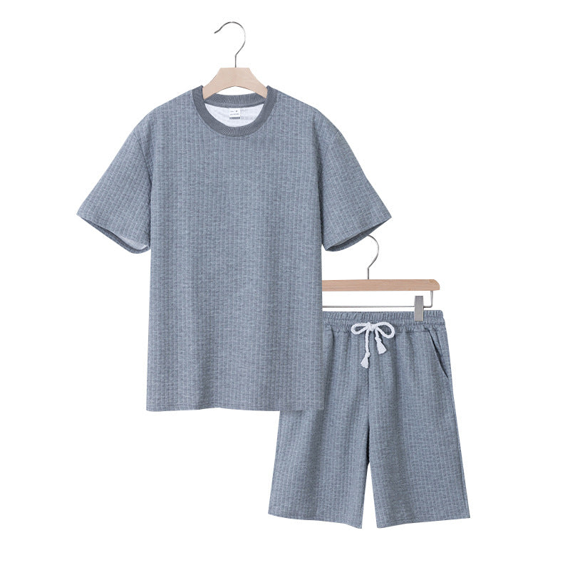 Damen lässiges Freizeit-Outfit aus atmungsaktivem Strukturmaterial EB