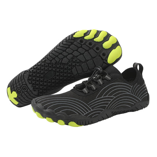 Damen Flexible Aqua-Sport-Schuhe mit atmungsaktivem Obermaterial und rutschfester Sohle EB