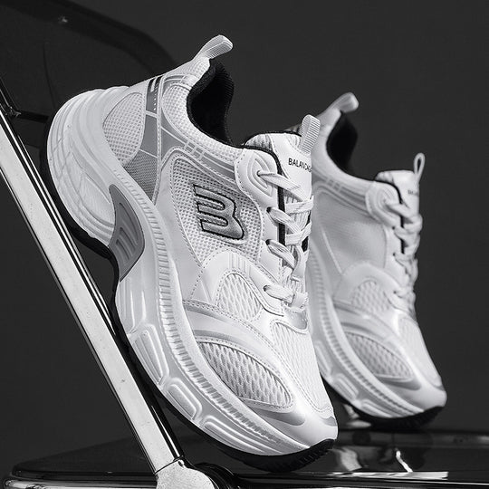 Damen Sportschuhe mit atmungsaktivem Mesh-Obermaterial und stoßdämpfender Sohle EB