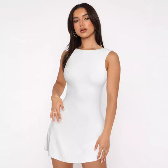 Damen Figurumspielendes Kleid mit elegantem Schnitt EB