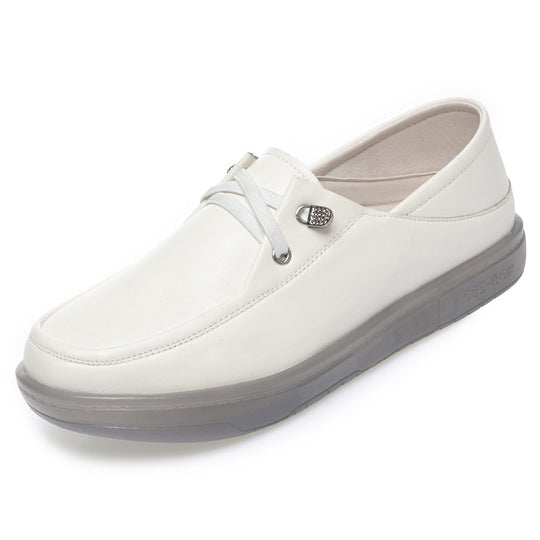 Damen Freizeit Mokassins mit elegantem Riemendesign und rutschfester Sohle EB