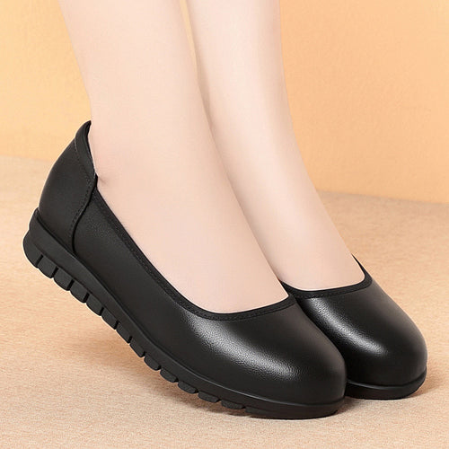 Damen Ballerinas mit rutschfester Sohle und flexiblem Fußbett EB