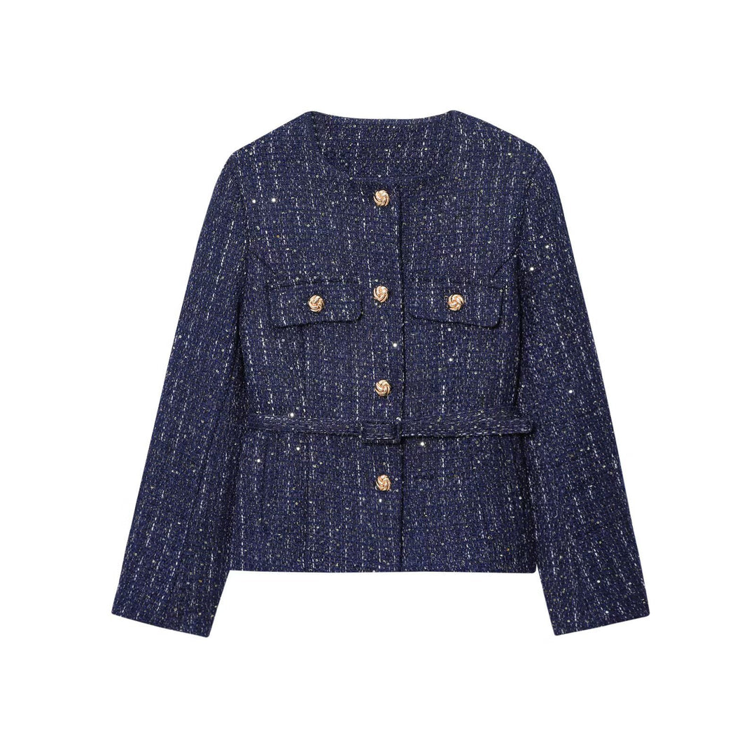 Damen trendige tweed Jacke EB