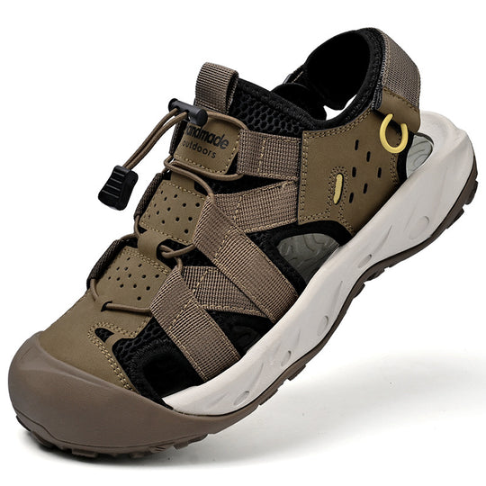 Damen Outdoor-Sandalen mit verstellbarem Riemen und rutschfester Sohle EB