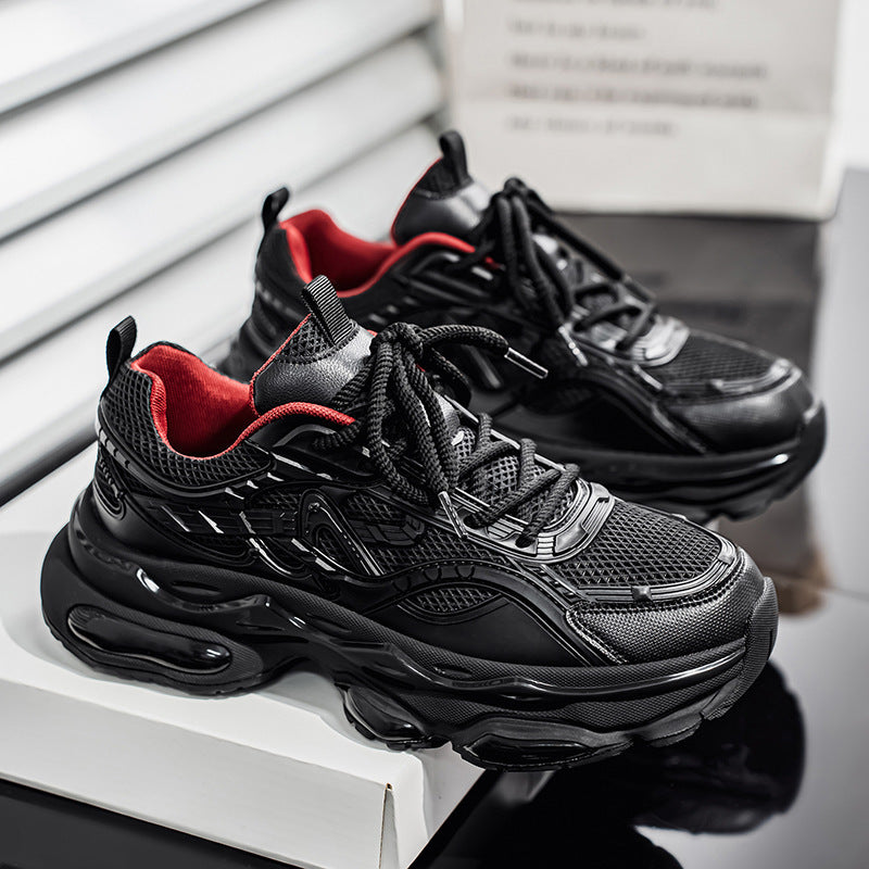 Damen Sportliche Lifestyle-Sneaker mit dämpfender Sohle und atmungsaktivem Mesh EB