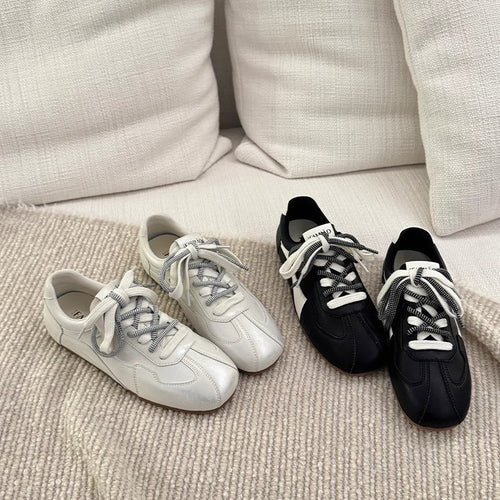Damen Sportliche Sneakers mit weichem Obermaterial und rutschfester Sohle EB
