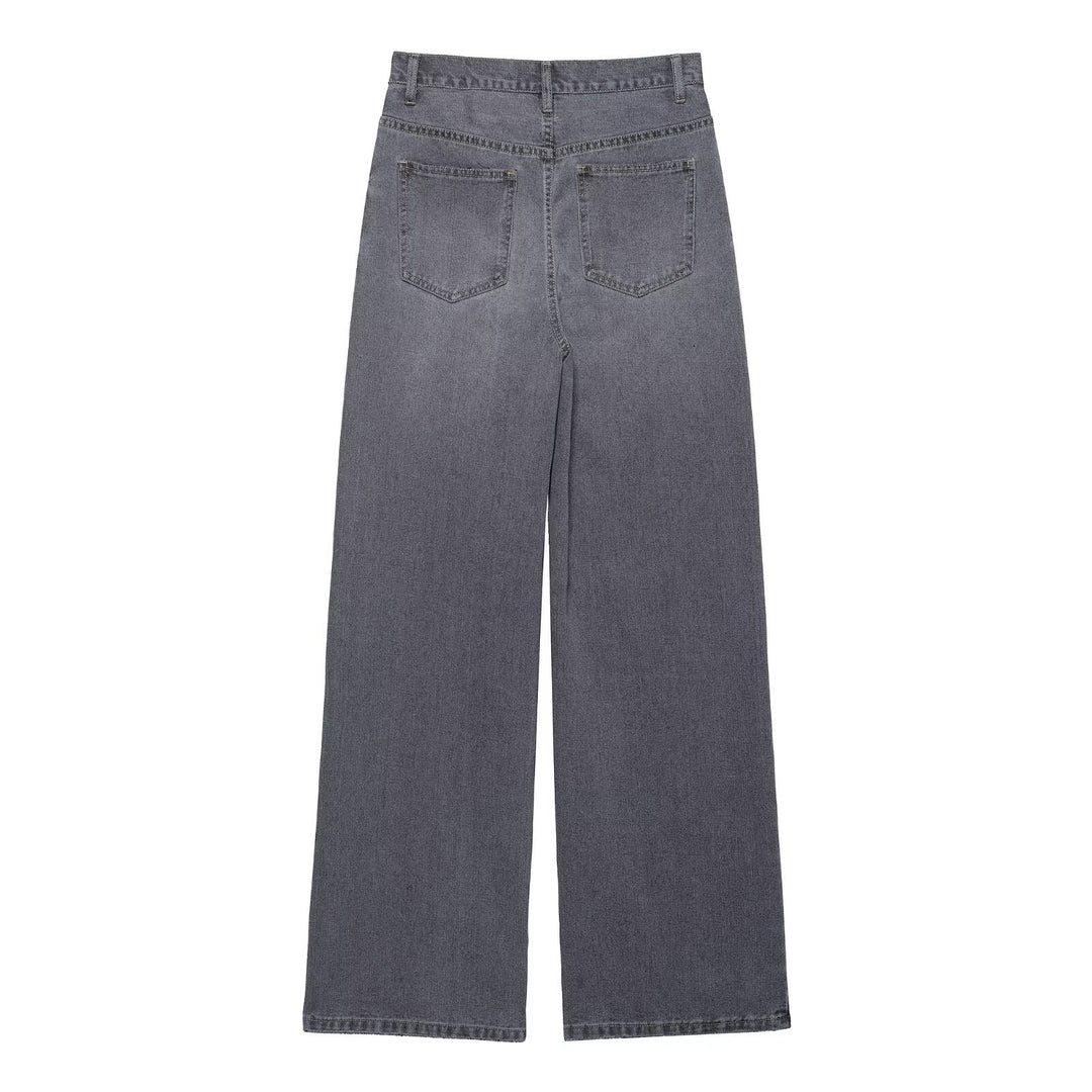 Damenweite Jeans mit modernem Schnitt EB