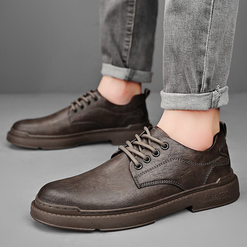 Herren Elegante Freizeitschuhe aus hochwertigem Leder EB