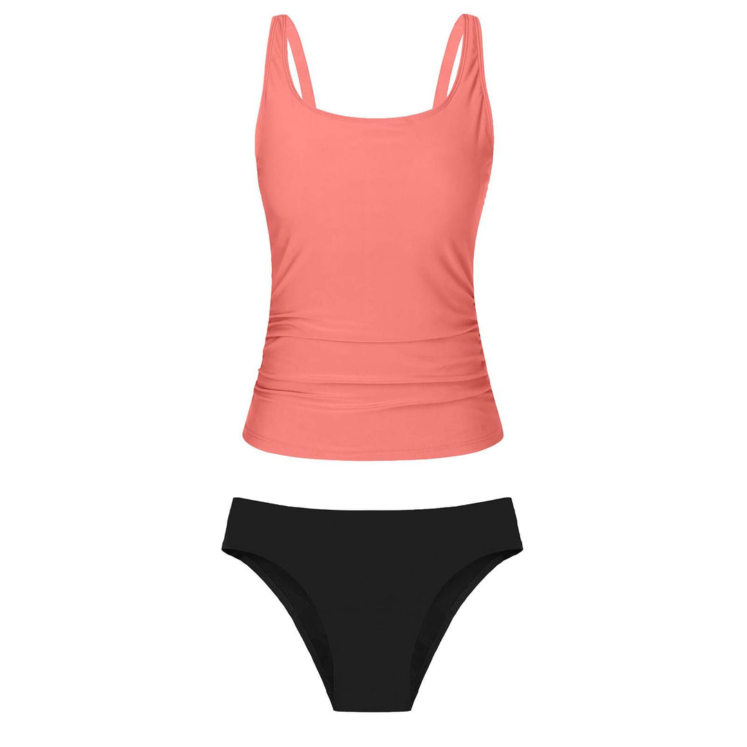 Damen Bikiniset mit floralem Oberteil und klassischem Unterteil EB