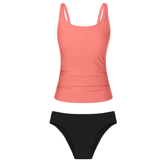 Damen Bikiniset mit floralem Oberteil und klassischem Unterteil EB
