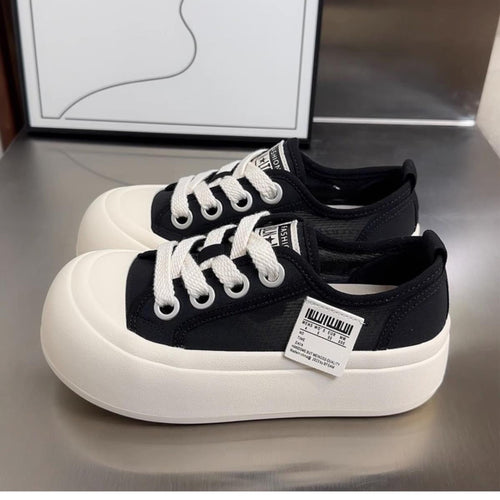 Damen modische Chunky-Sneaker mit bequemer Profilsohle EB